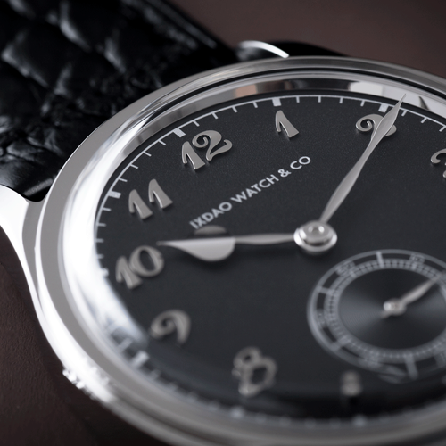JD-X06S Stainless dress watch black | IXDAO WATCH CO