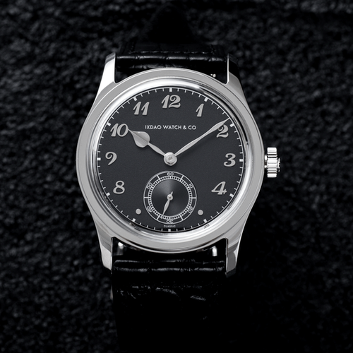 JD-X06S Stainless dress watch black | IXDAO WATCH CO