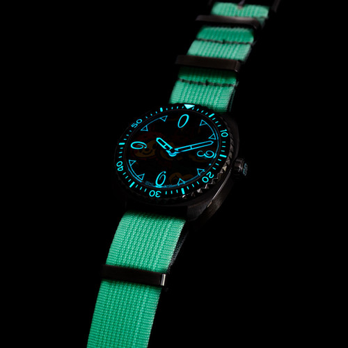 Ixdao Monster Diver - Green Bezel | IXDAO WATCH CO