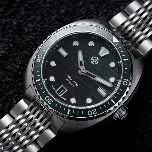 Ixdao Diver JD-X07S Green Wave | IXDAO WATCH CO