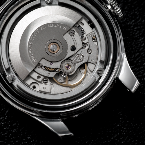 Black Ixdao 5303 automatic SW200-1 wristwatch stainless steel V3