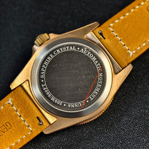 Green JD-X02T bronze wristwatch mechanical movement 39 mm | IXDAO