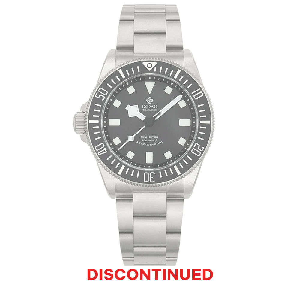 Lefty Black titanium diver wrist watch 39 mm automatic