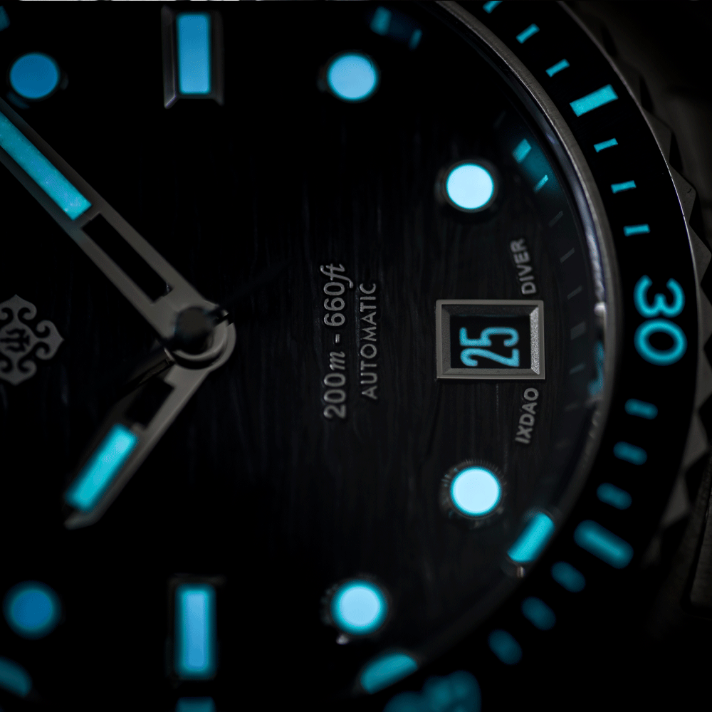Ixdao Diver JD-X07S Black | IXDAO WATCH CO