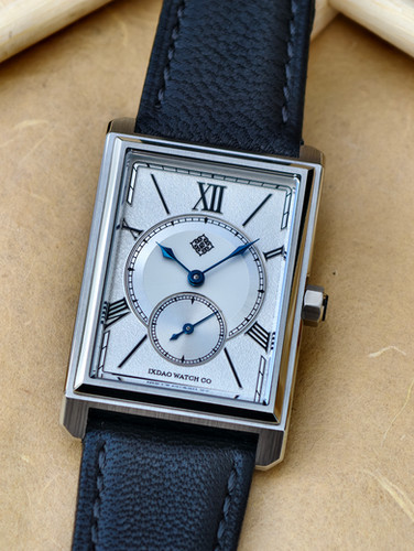 Silver JD-DZ09S quartz square wrist watch | IXDAO WATCH CO