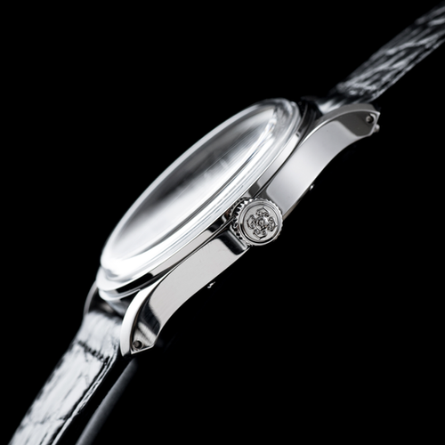 JD-X06S Stainless dress watch white enamel | IXDAO WATCH CO