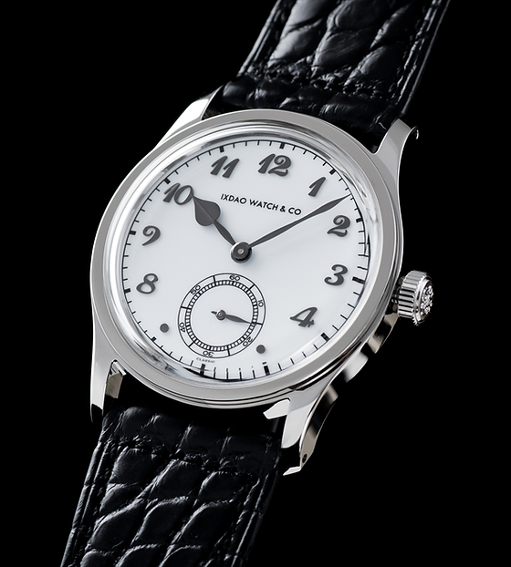 JD-X06S Stainless dress watch white enamel | IXDAO WATCH CO