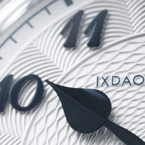 JD-X06S Stainless dress watch white guillochée | IXDAO WATCH CO