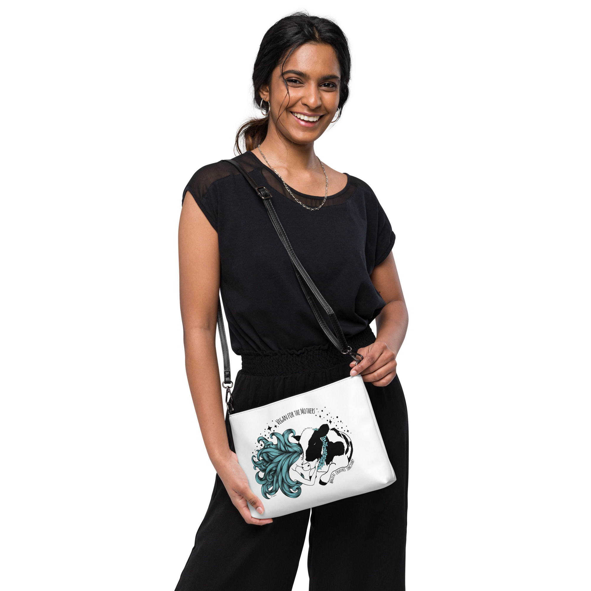 Vegan For The Mothers Crossbody Bag