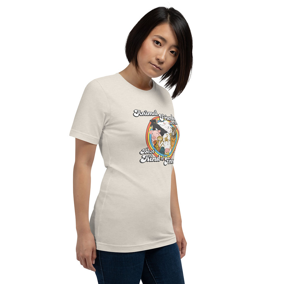 Thumbnail: Animal Friends Magical Creatures Sanctuary Unisex t-shirt (10 Color Options)