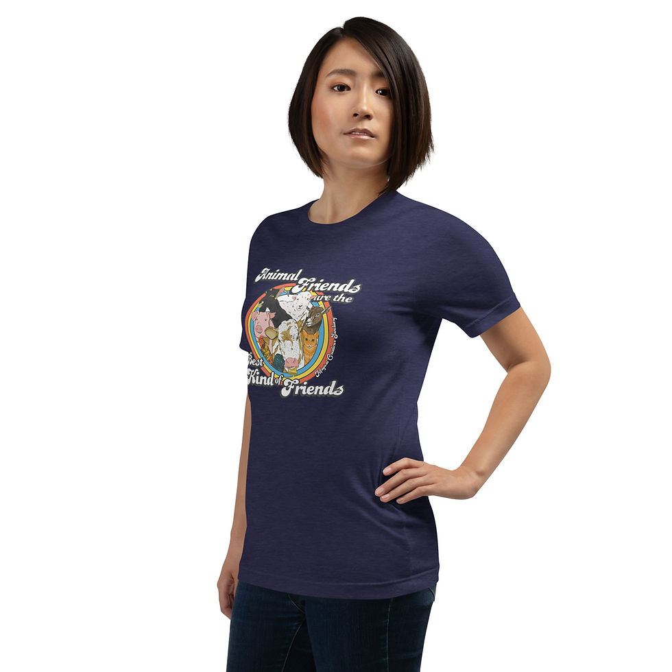 Thumbnail: Animal Friends Magical Creatures Sanctuary Unisex t-shirt (10 Color Options)