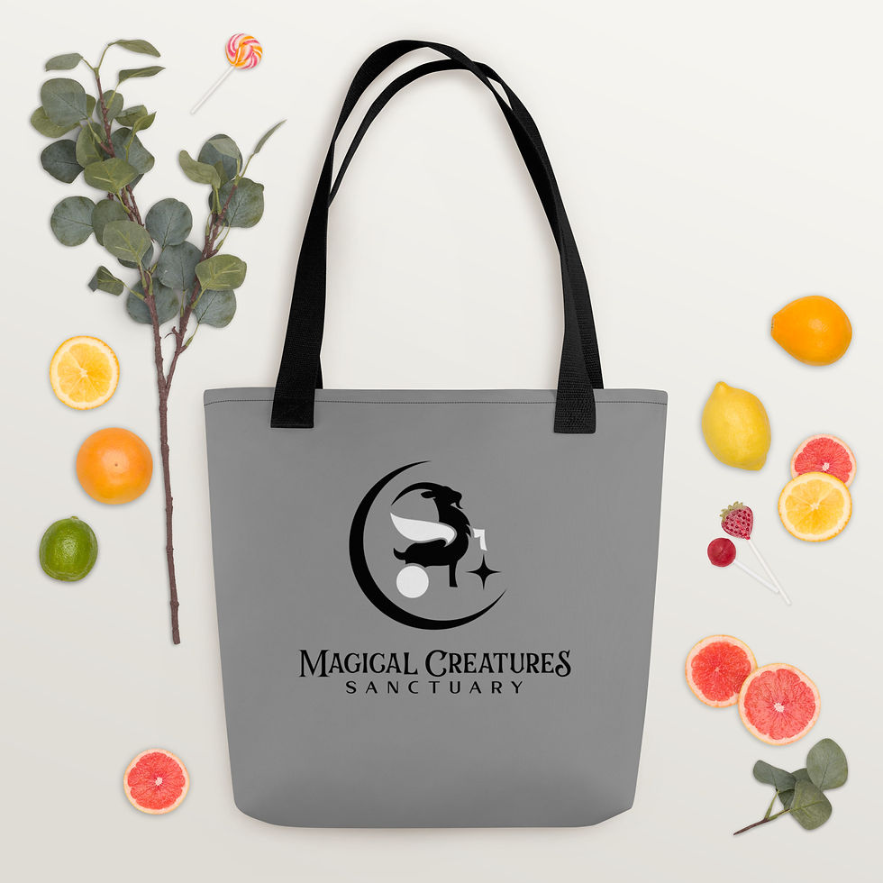 Thumbnail: Magical Creatures Sanctuary Tote bag