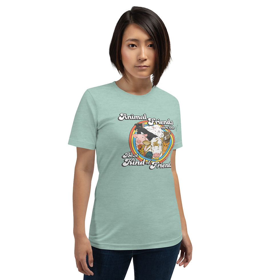 Thumbnail: Animal Friends Magical Creatures Sanctuary Unisex t-shirt (10 Color Options)