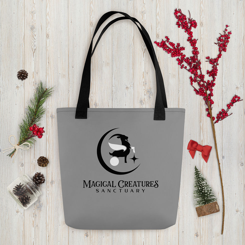 Thumbnail: Magical Creatures Sanctuary Tote bag