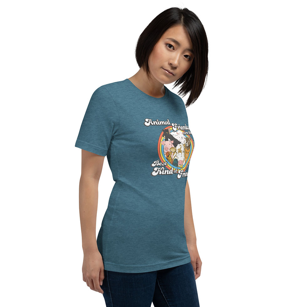 Thumbnail: Animal Friends Magical Creatures Sanctuary Unisex t-shirt (10 Color Options)