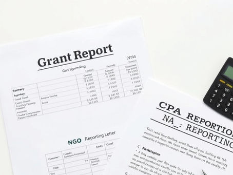 image of grant funding report