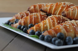 Blueberry Croissants