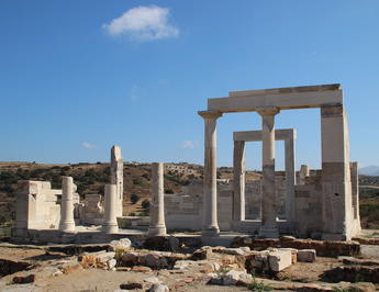 Demeter Temple on the island of Naxos.