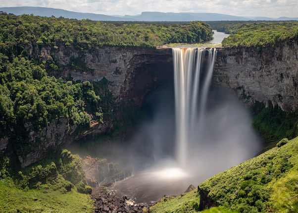 The spectacular Kaieteur Falls