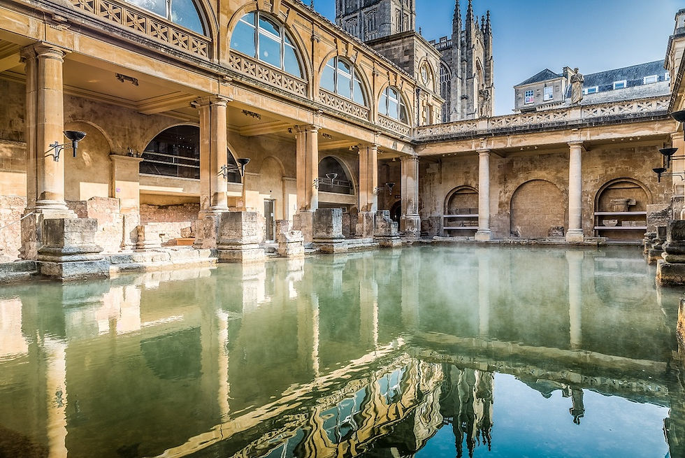The Roman Baths, Bath. Photo: Chris Wakefield