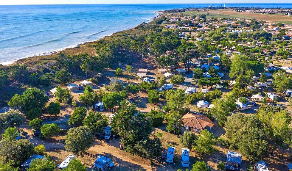 La Côte Sauvage campsite, Charente-Maritime. Photo: Eurocamp
