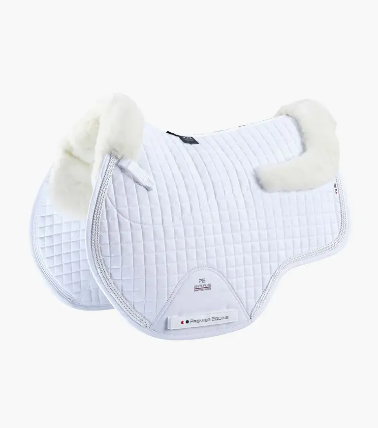 Thumbnail: Merino Wool European Saddle Pad - GP/Jump Square