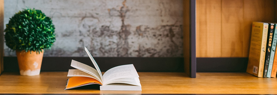 Desk with Book