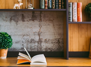 Desk with Book