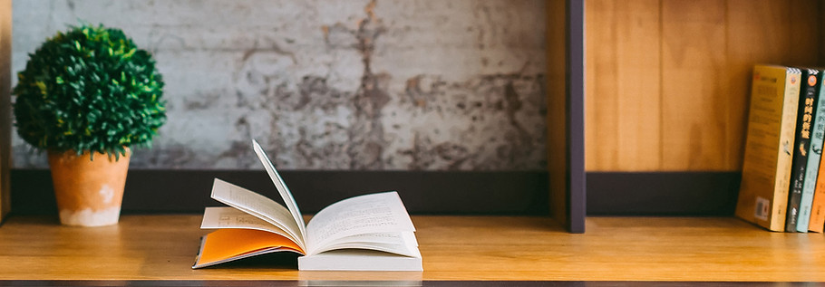 Desk with Book