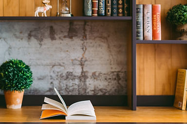 Desk with Book