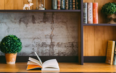 Desk with Book