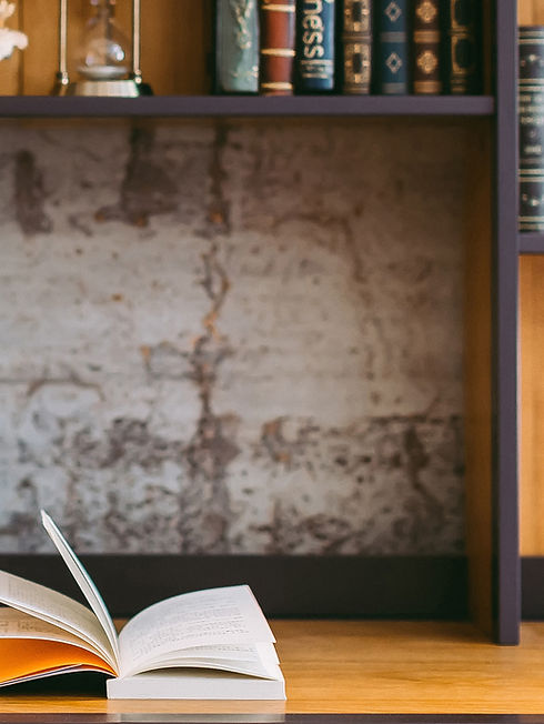 Desk with Book