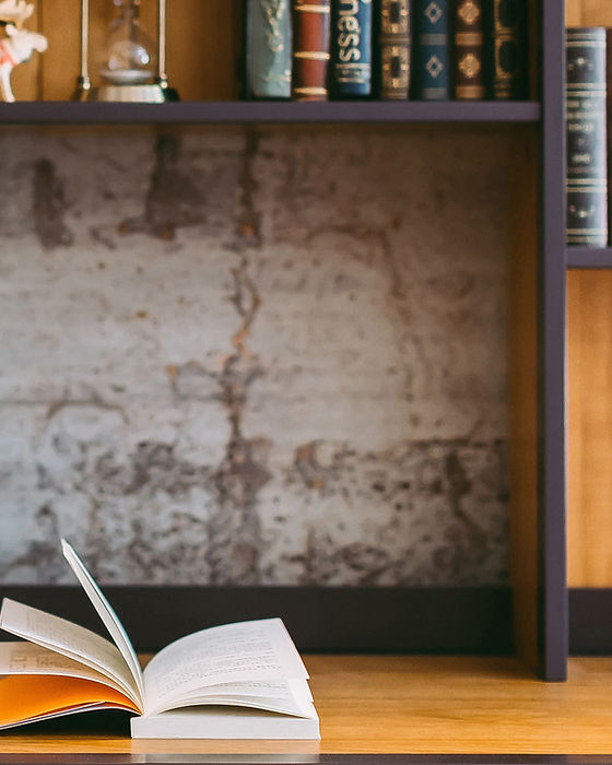 Desk with Book