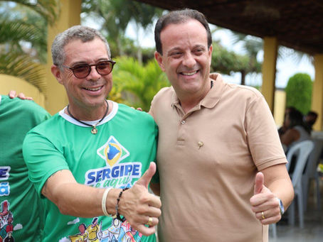 Ao lado de Fábio Mitidieri, André Moura participa da 70ª edição do Sergipe é Aqui em Japoatã