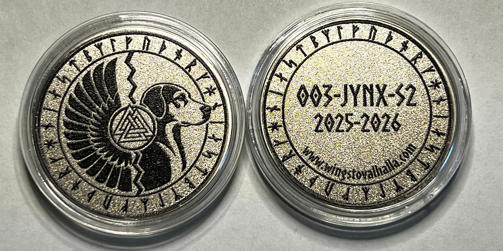 Wildlife journal archives commemorative coin 003-JYNX-S2