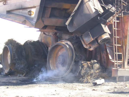driverless vehicles in mining fire