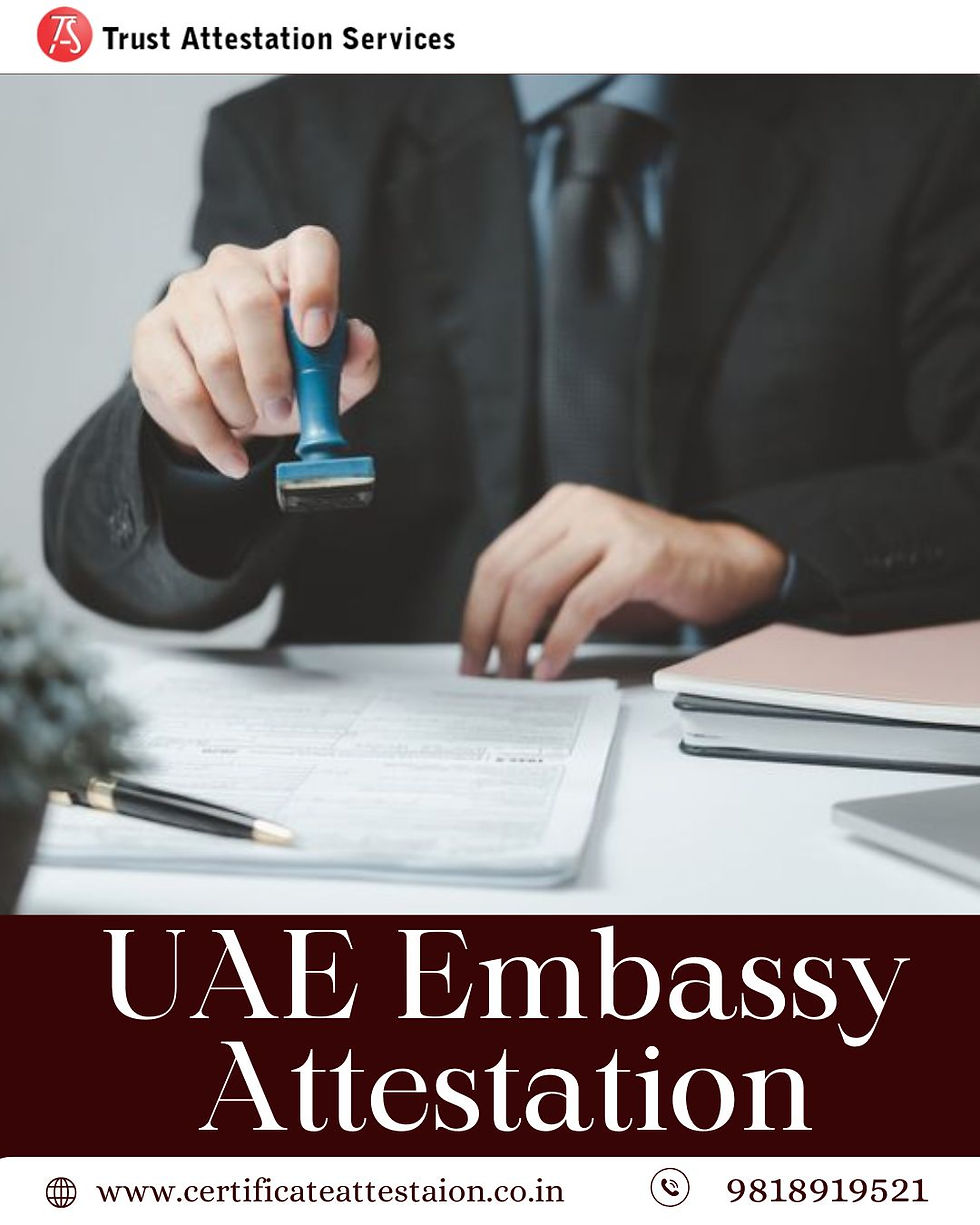 How Can You Get UAE Embassy Attestation Services Easily