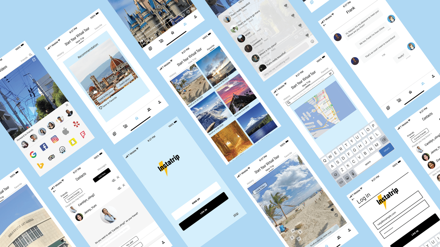 Overall design pages display