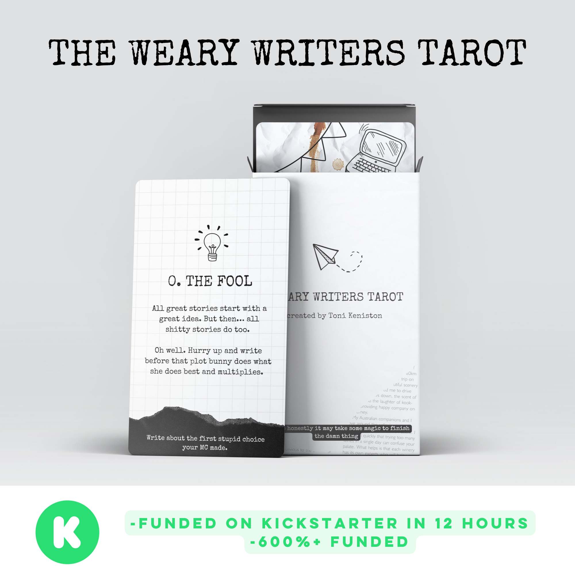 The Weary Writer's Tarot