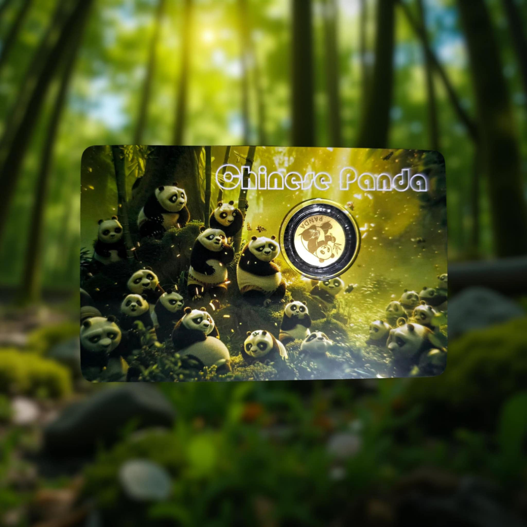 Chinese Panda 1/1000oz Gold Coin