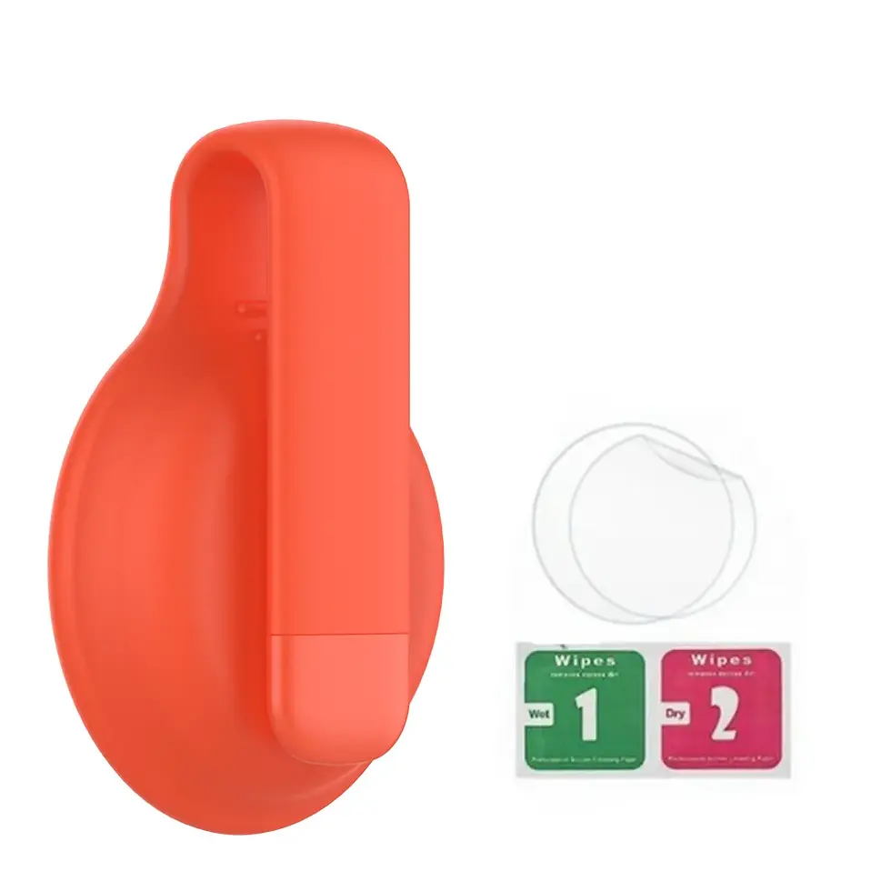 Thumbnail: Waterproof AirTag Bracelet for Kids, Soft Silicone Tag hidden