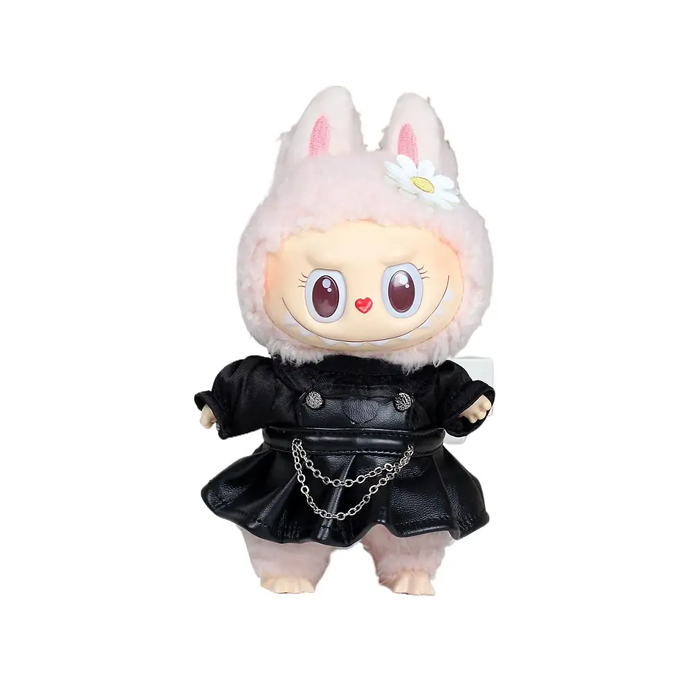 Thumbnail: 17cm Dolls Clothing for Labubu Outfit Accessories Plush Doll's Clothes