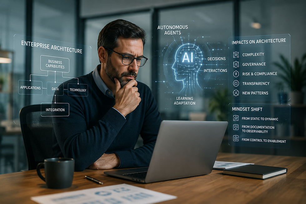 Reflexões sobre Arquitetura Corporativa na era da IA Agêntica
