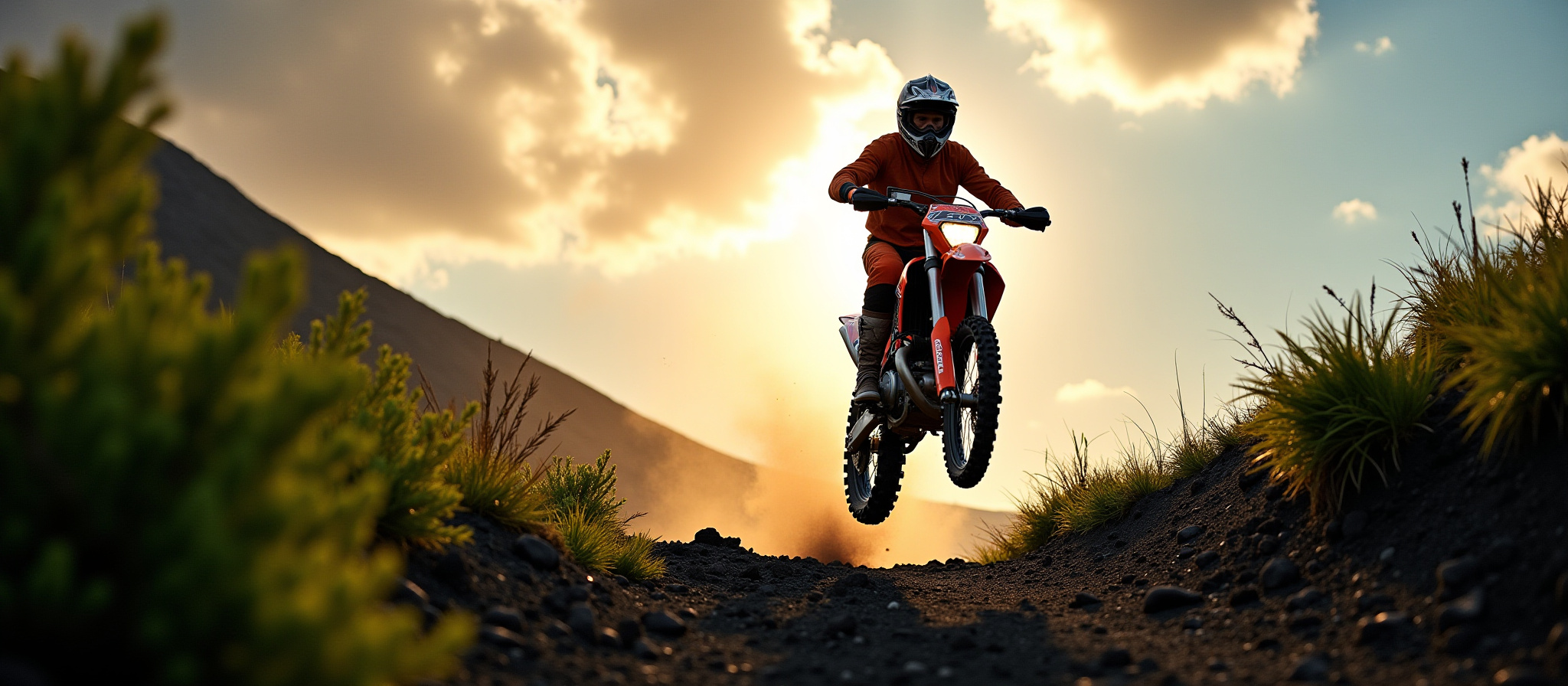 Jumping is the essence of off-road