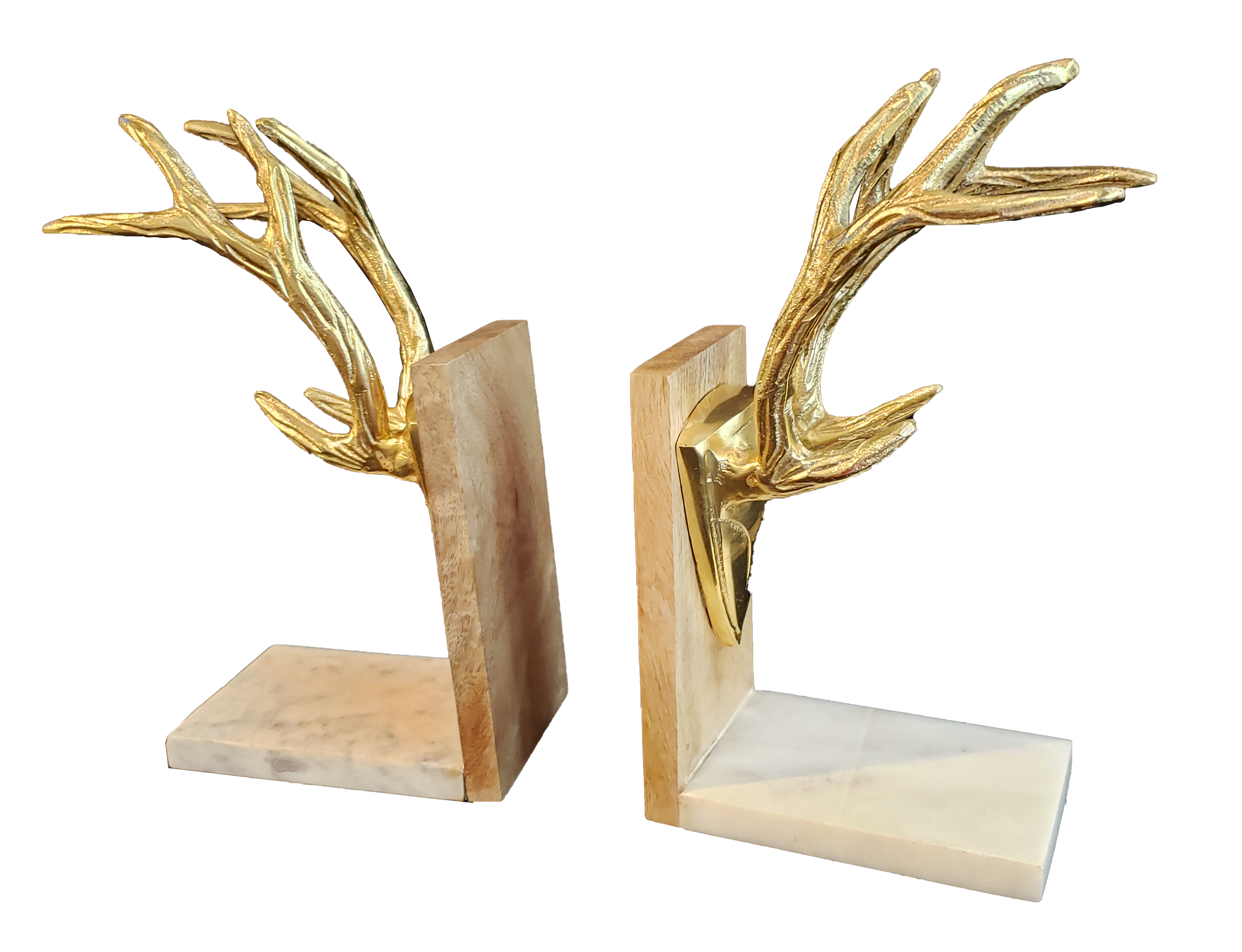 Pair of Antler Bookends