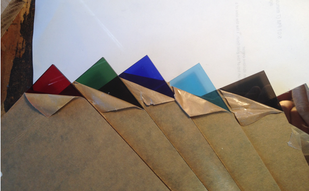 Ridgewing pickguard acrylic sheets in various colors