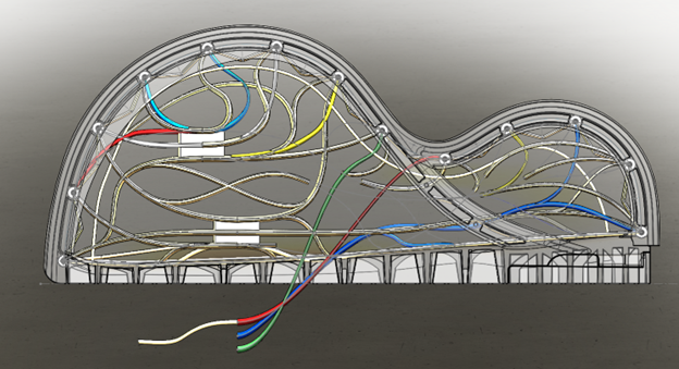 Model of new grill design following "buggered" CAD rebuild