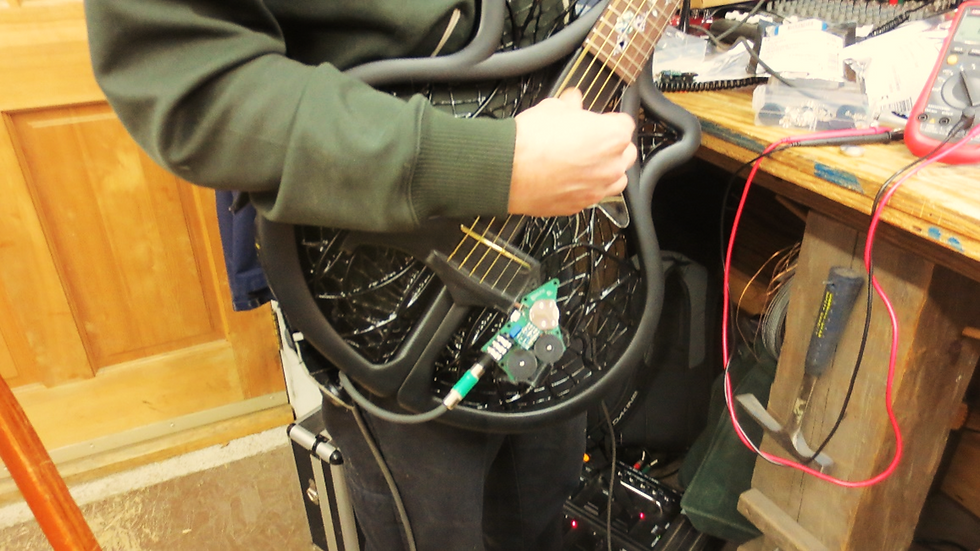 Q (Scott Lumsden) tests the open pre-amp