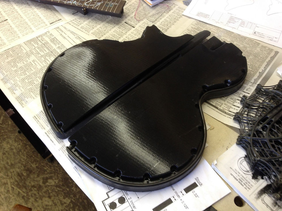 3D-printed back shells