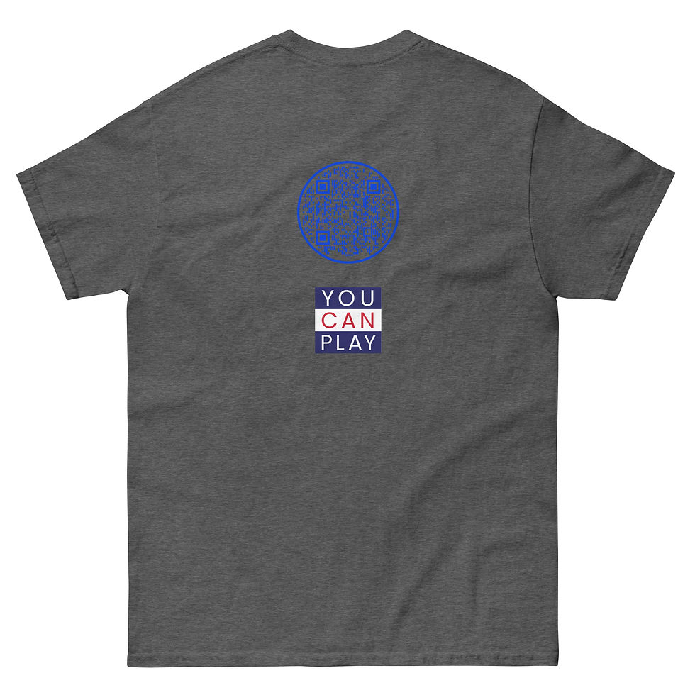 Thumbnail: Play with Heart Unisex Tee (Cotton)